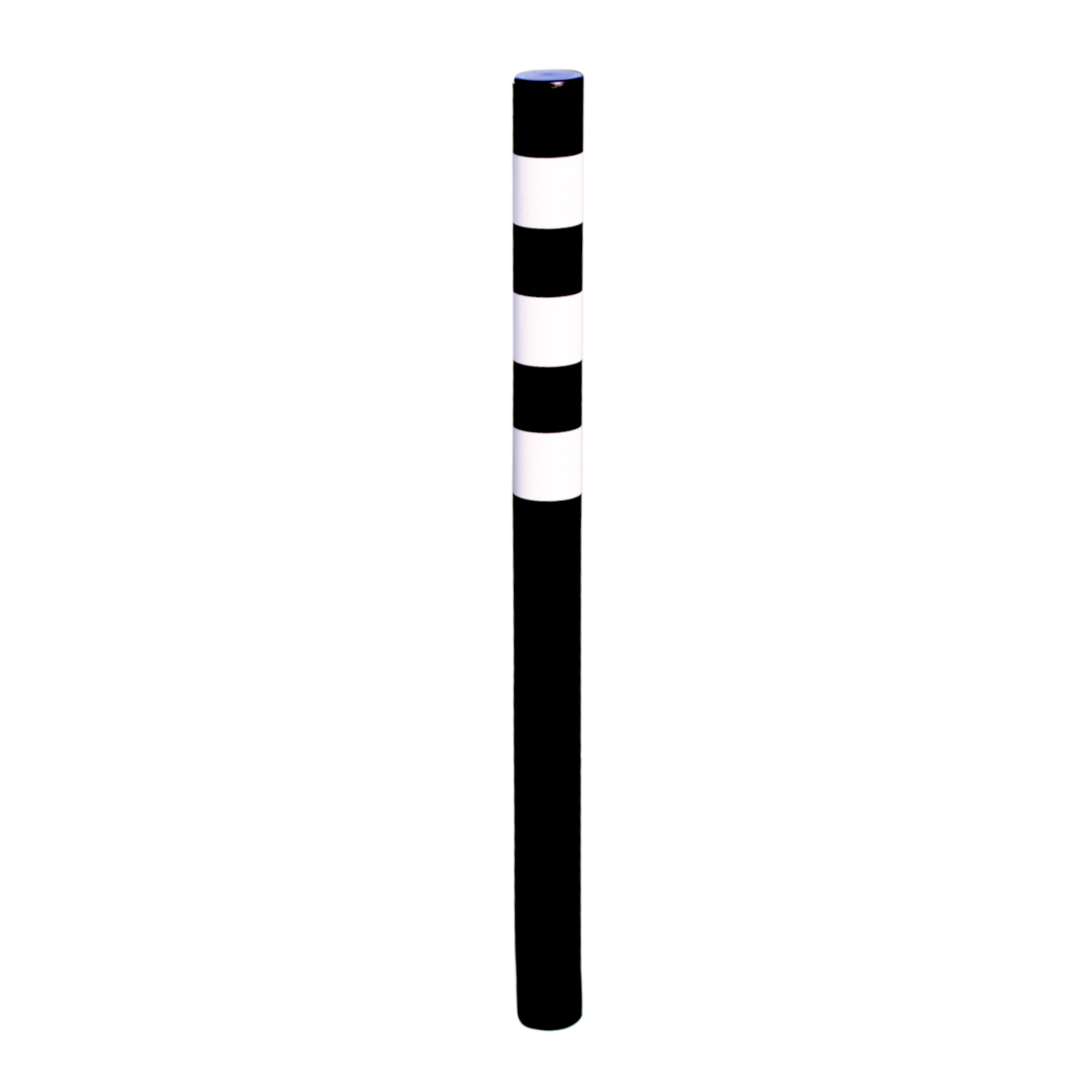 Distance pole black with 3 stripes