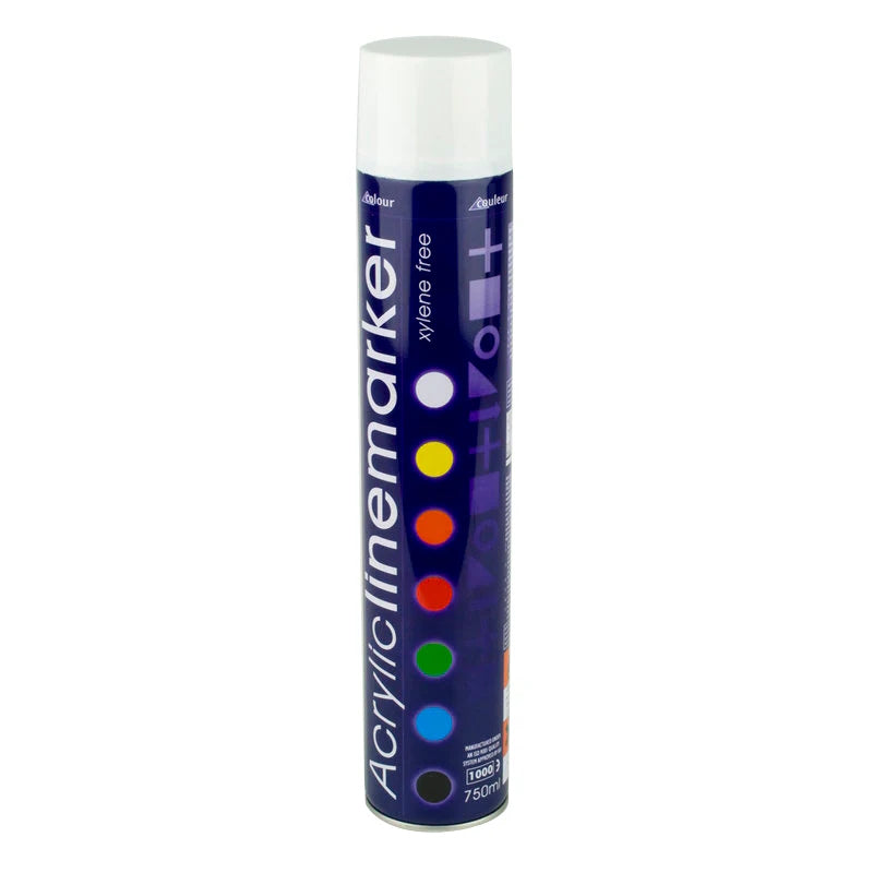 Markeringsspray 750 ml, hvid