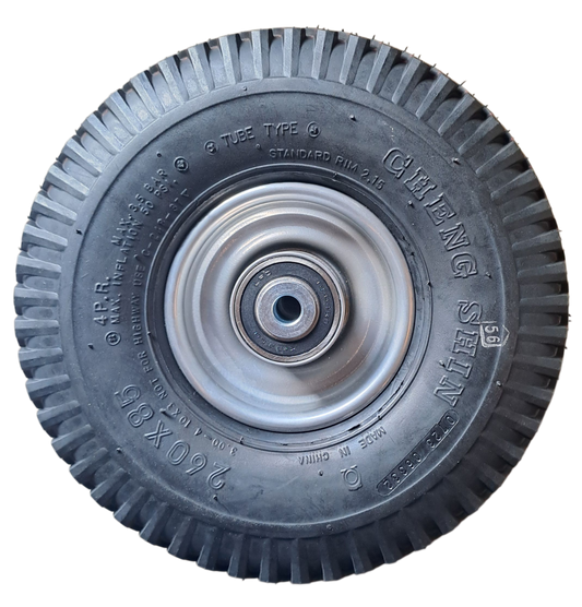 Wheel and tire with tube to Range Servant Heavy Duty