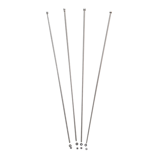 Threaded rod stainless steel for assembling disc, 1 set = 4 rods