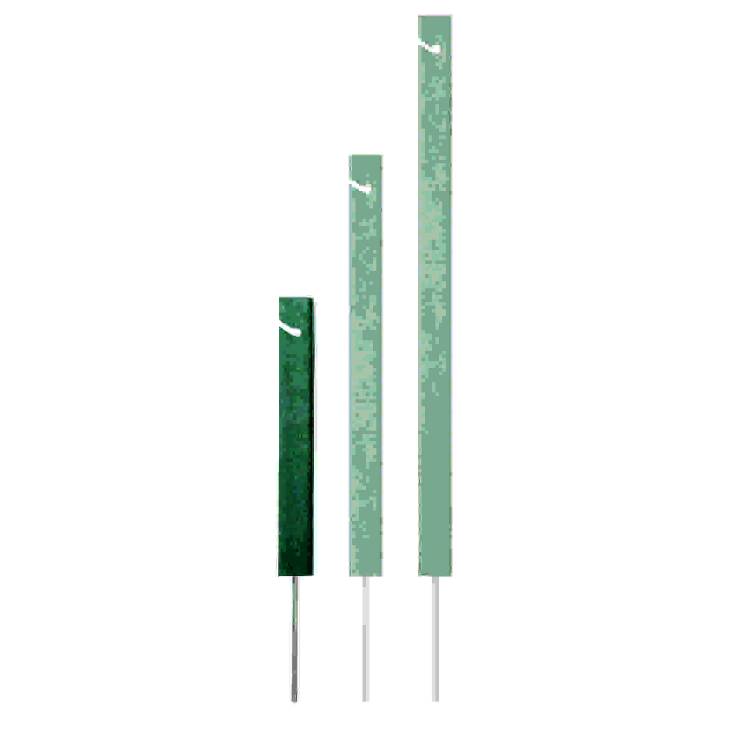 Square Post for Rope, GREEN, 30 cm (11.8")
