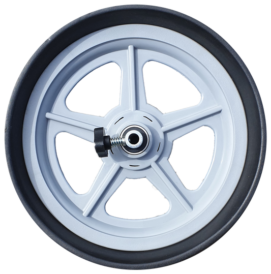 Wheels for rental cart/trolley