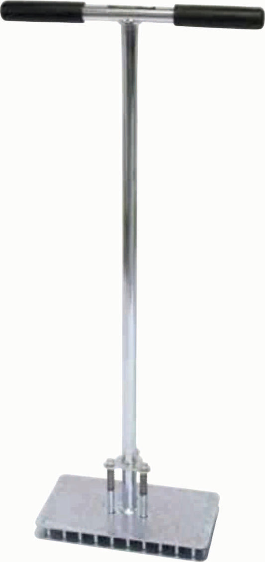 Spot overseeder for preparing soil for post-sowing