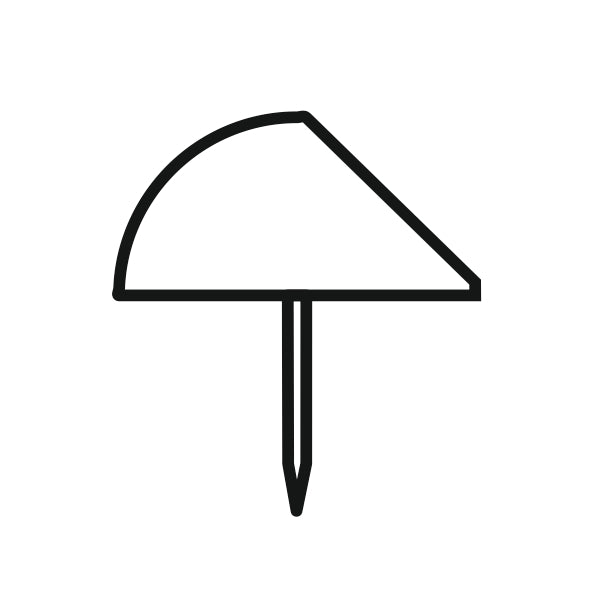 Personalized Tee Marker Globe Half