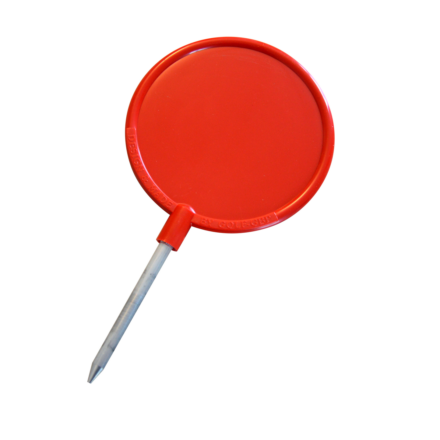 Tee Markering Rund, Ø 12 cm, Rød
