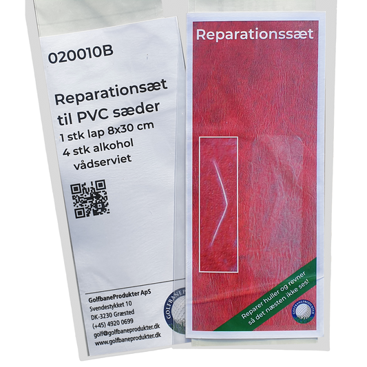 Repair aid kit for PVC materials