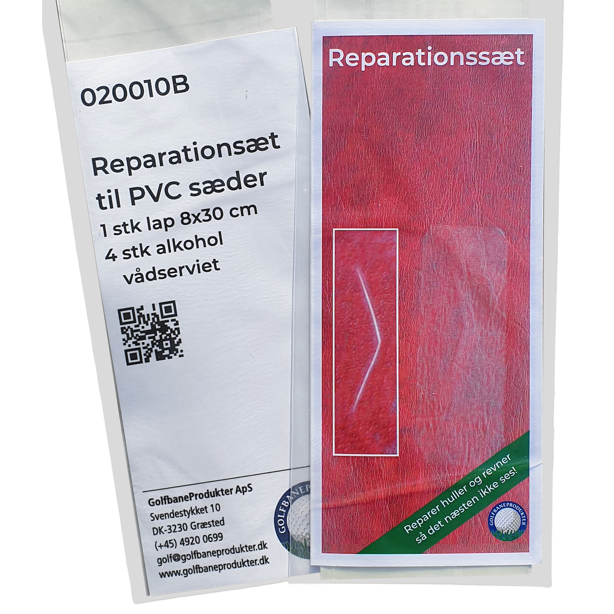 Repair aid kit for PVC materials