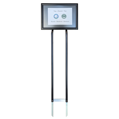 Info sign A3 sheet size