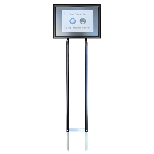 Info sign A3 sheet size