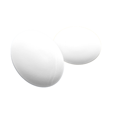 Tee marker in stainless steel, flat, white