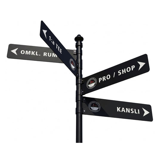 Guidance Sign w/text, green
