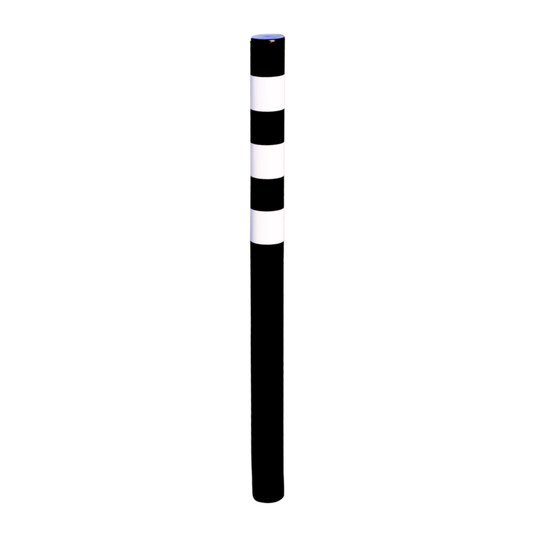 Distance pole black with 3 stripes
