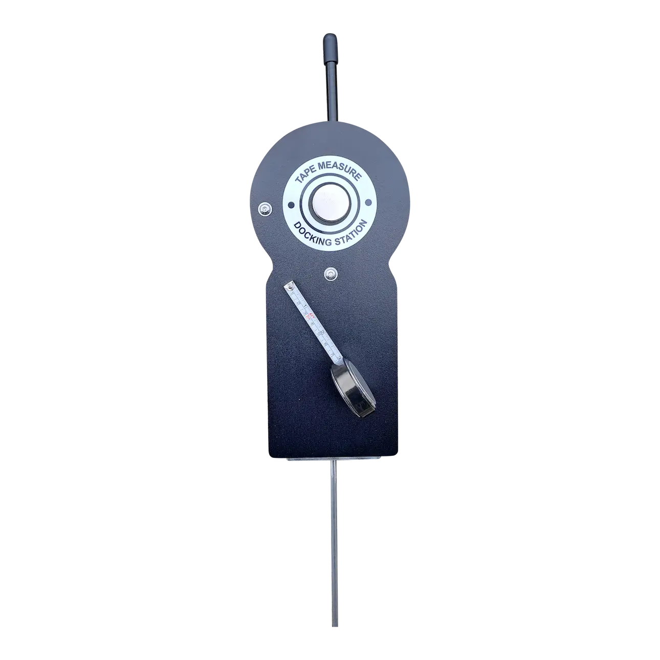 Nærmest hullet skilt med målebånd