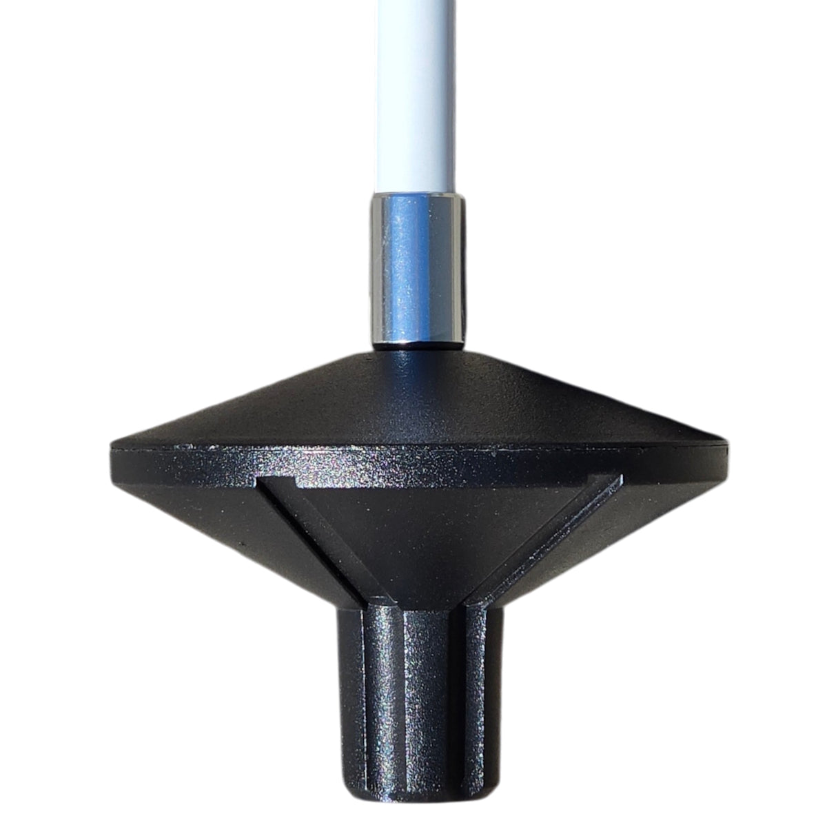 Putting Green Fiberglass Pole 90 cm, white + 2 black lines