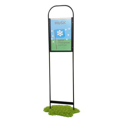 Info sign A4 sheet size