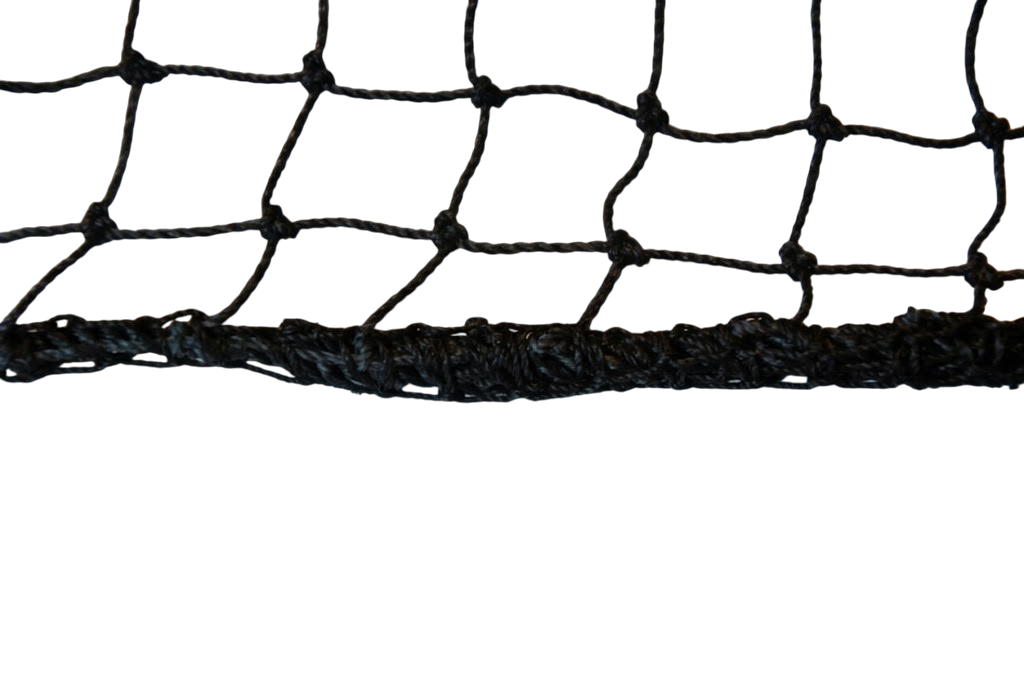 Golf Ball Stop Net, black w/rope, 2 x 25 m