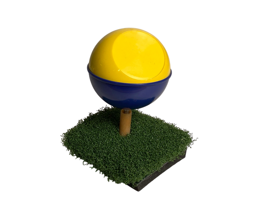 Tee Marker Globe, oblique YELLOW/BLUE