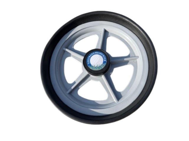 Wheels for rental cart/trolley