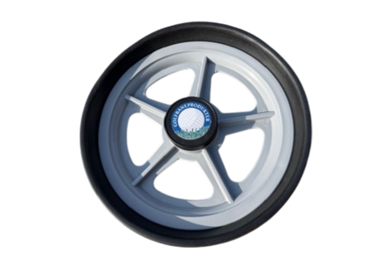Wheels for rental cart/trolley