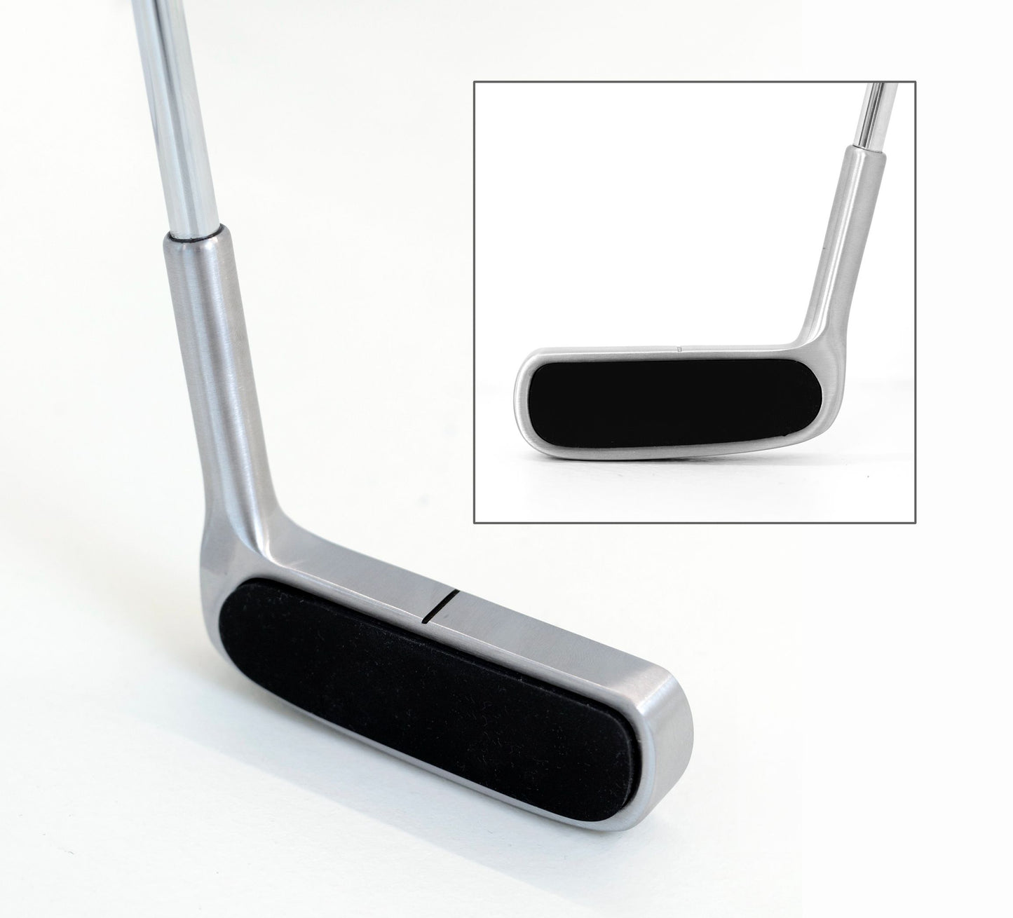 TWIN minigolfputter in steel 90 cm