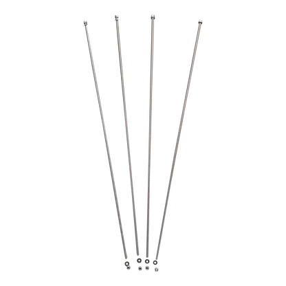 Threaded rod stainless steel for assembling disc, 1 set = 4 rods