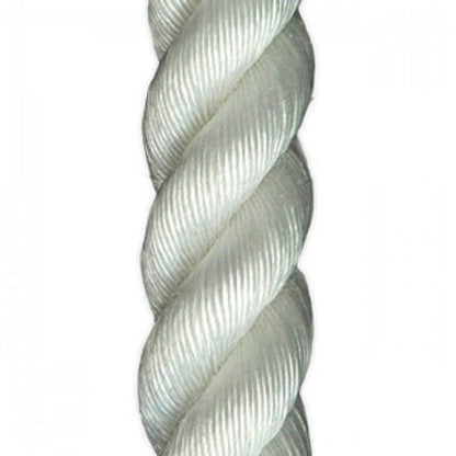 Afspæringsreb hvidt 12 mm, 220 meter