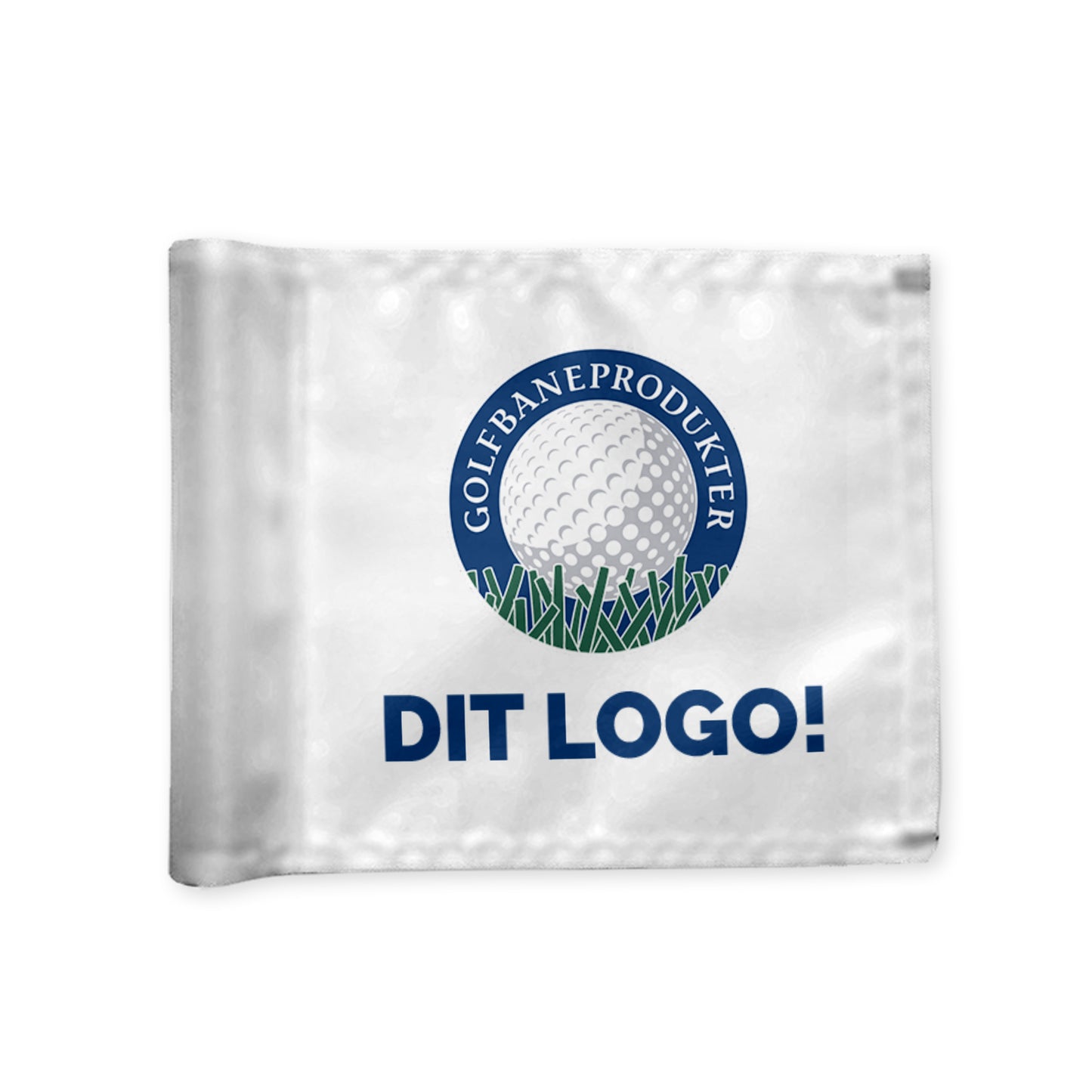 Adventure Golf flag, dobbeltsidet, 200 gram flagdug, valgfrit tryk