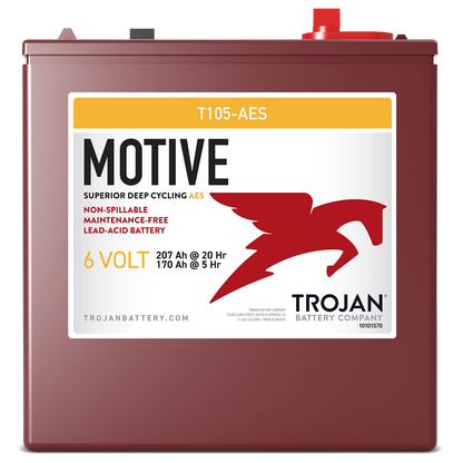 Trojan AES 6V AGM Deep‑Cycle Battery