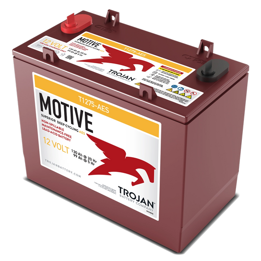 Trojan T-1275 AES 12V AGM Dybcyklus‑Batteri