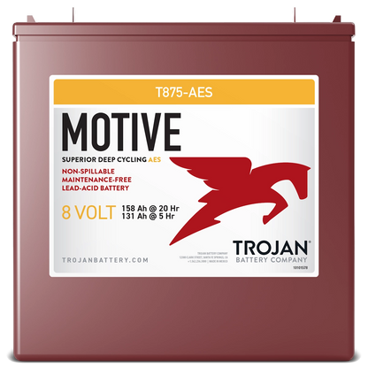 Trojan AES 8V AGM Deep‑Cycle Battery
