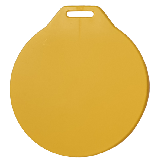 Bag Tag without print, yellow