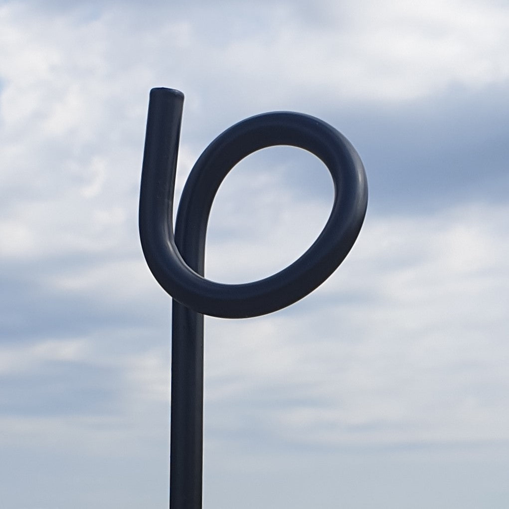 Stolpe GBP single til afspærringskæde/-reb