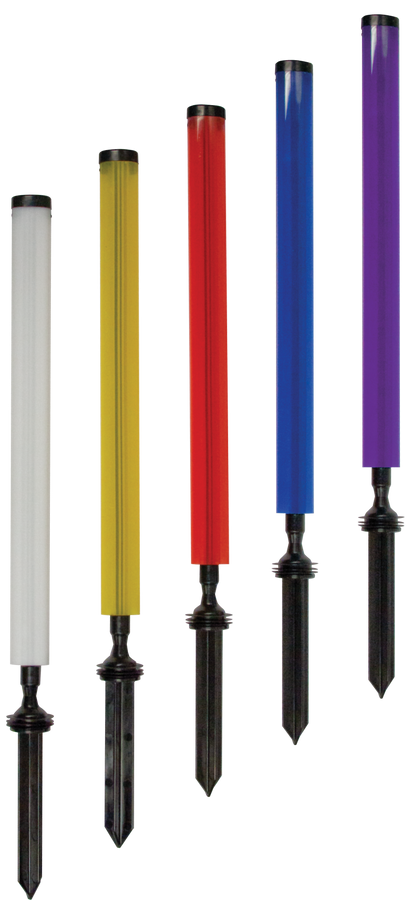 Fleksibel Markeringspæl, hvid