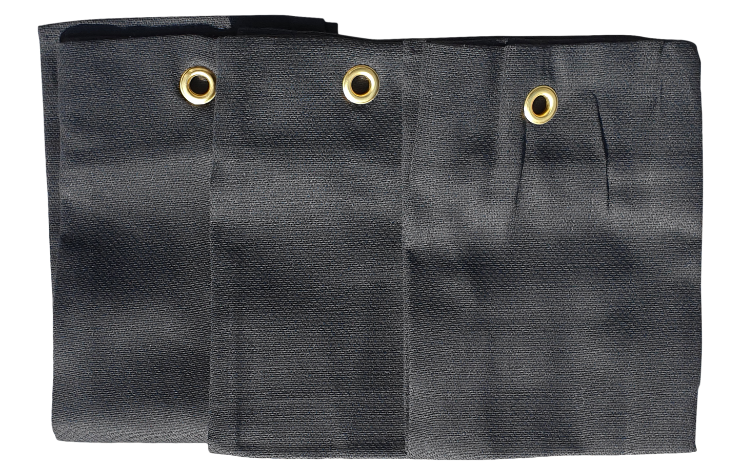 Large Black Trifold Cotton Tee Towels
