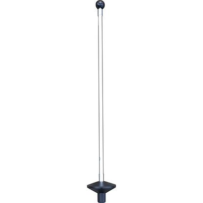 Putting Green Fiberglass Pole 65 cm, white