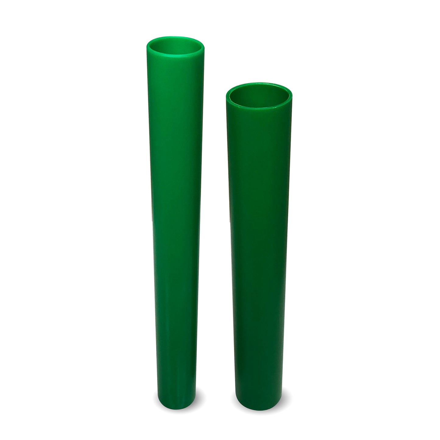 Fundamentsrør, stor u/skrue, grøn plast